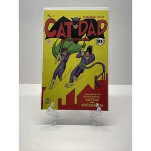 Cat Dad & Supermom 1 Comic Tom Exclusive Nm-